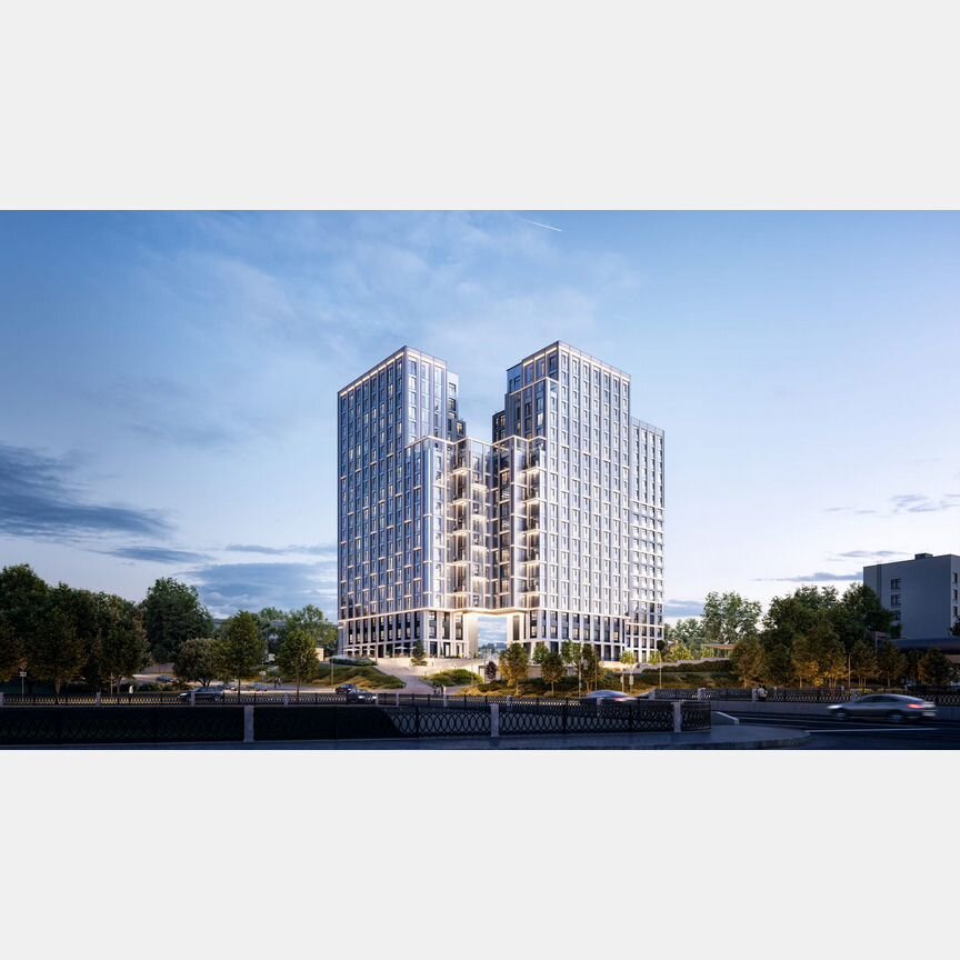 Апартаменты-студия, 24,9 м², 3/20 эт.