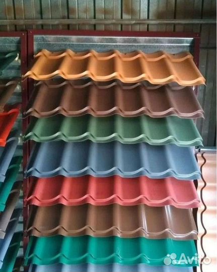 Металлочерепица. Фальцевая кровля