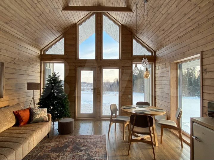 Коттедж 55 м² на участке 12 га