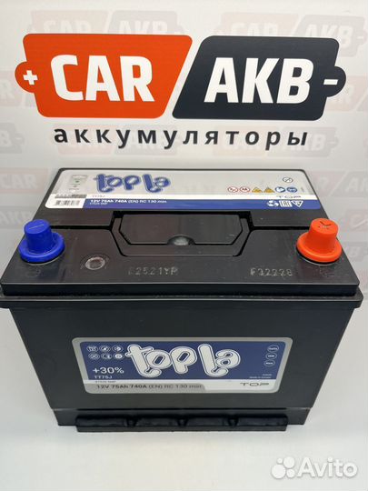 Аккумулятор Topla Asia 75 ач