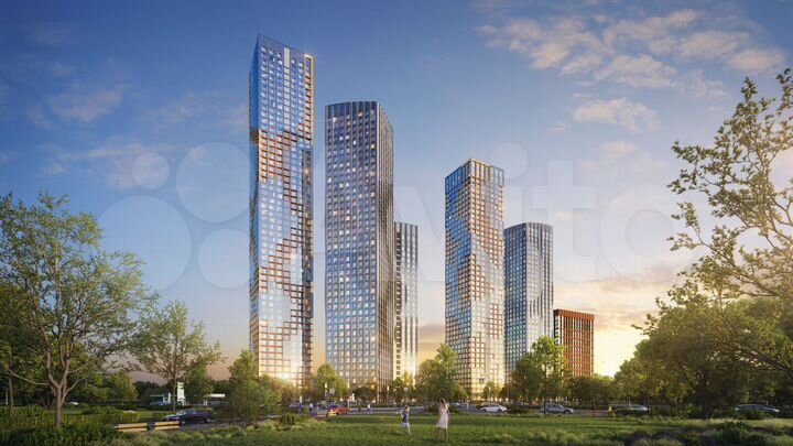 Квартира-студия, 22,9 м², 6/54 эт.