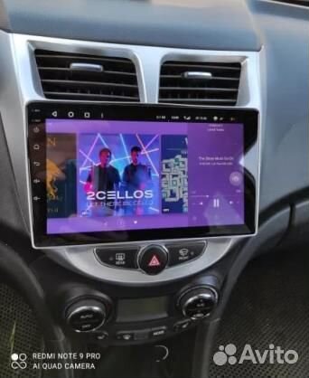 Магнитола Hyundai Solaris 1 Android IPS