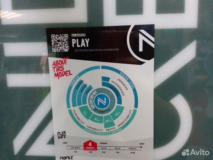 Сноуборд Nidecker Play 159w вайдовый