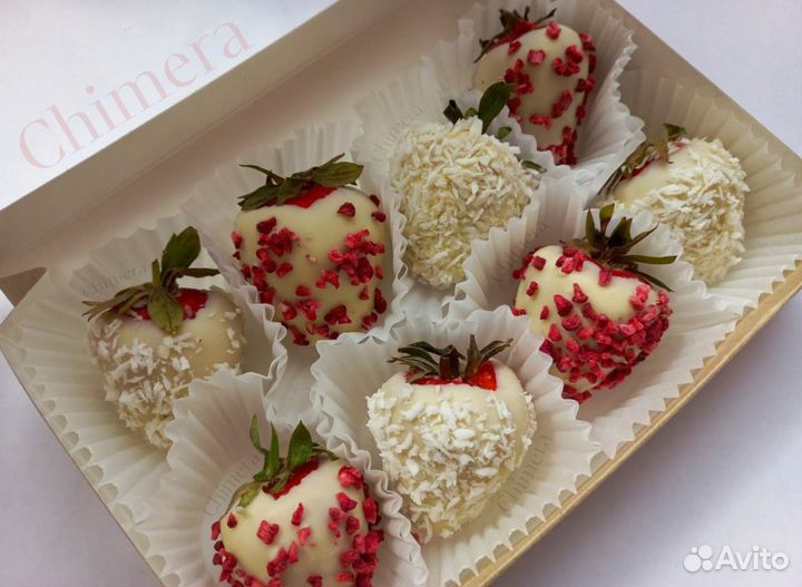 Клубника в бельгийском шоколаде Chimera