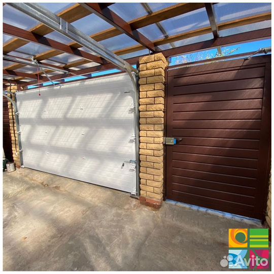 Ворота гаражные alutech