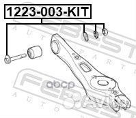 Болт с эксцентриком (ремкомплект) 1229003KIT Fe