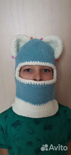 Шапка шлем Балаклава с ушками