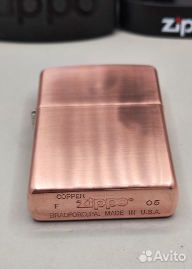 Zippo 161 brushed copper