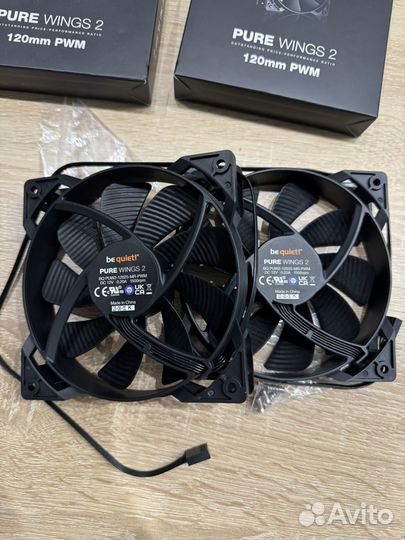 Корпусные вентиляторы be quiet pure wings 2 новые