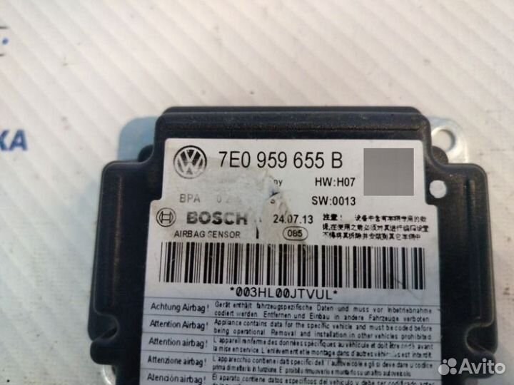 Блок управления AIR BAG Volkswagen Caddy 3