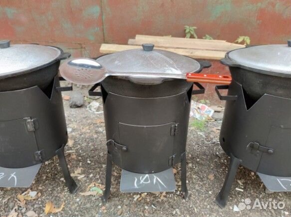 Казан чугунный узбекский