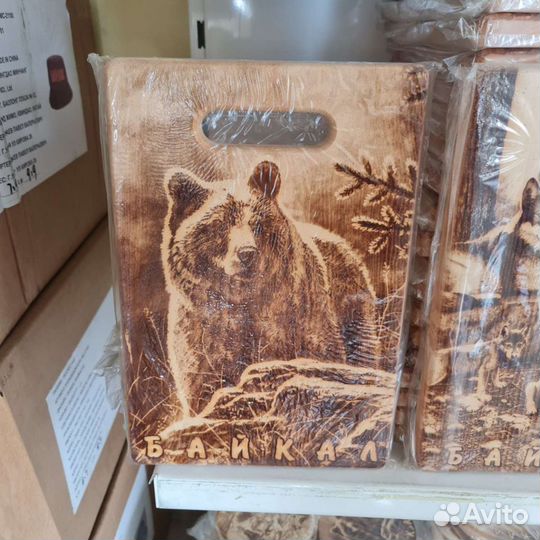 Разделочная доска из кедра Байкал