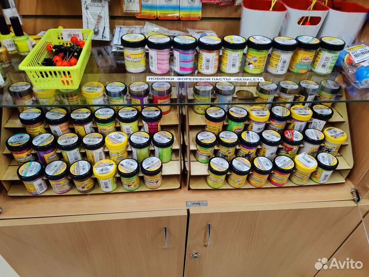 Форелевая паста Berkley в ассортименте