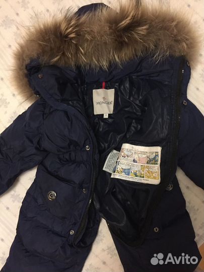 Комбинезон пуховик Moncler