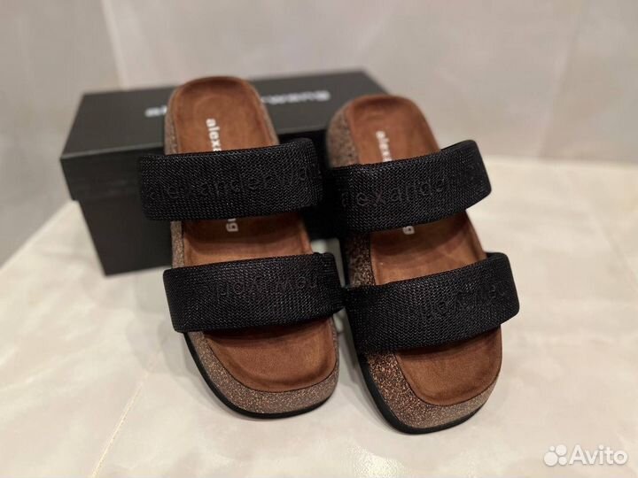 Шлепки женские alexander wang