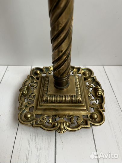Подсвечники бронза и латуть