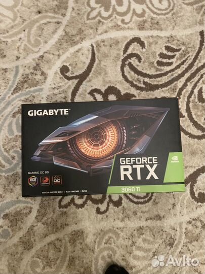 Видеокарта 3060ti gigabyte gaming OC