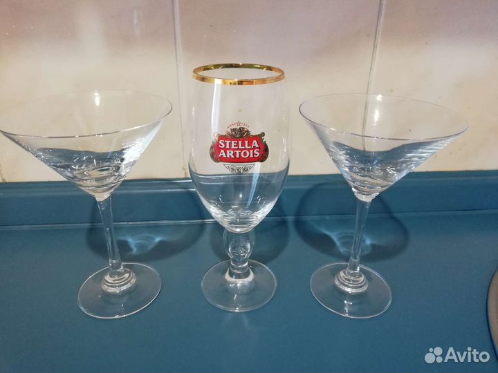 Бокалы фужеры стопки