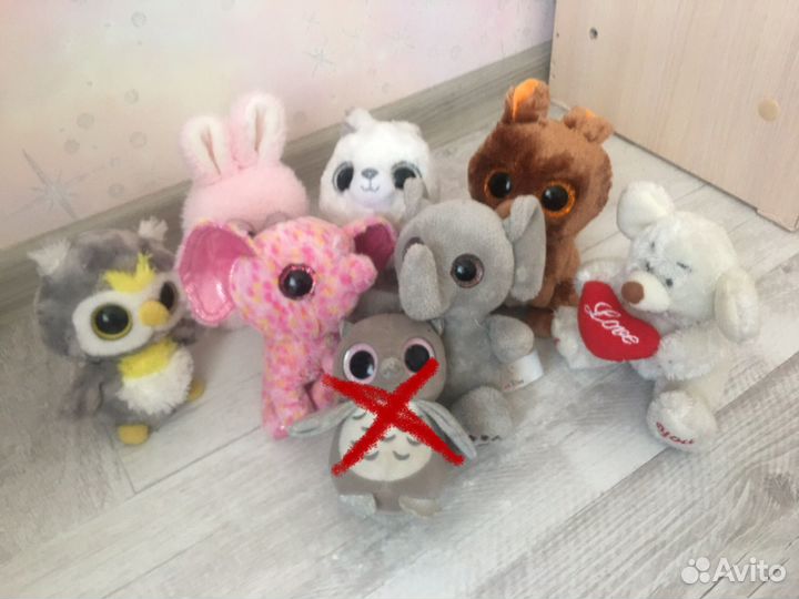 Мягкие игрушки набором