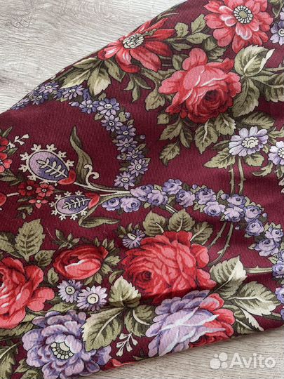 Павловопосадский платок шерсть 150/150