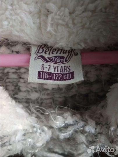 Кофточка на девочку 6-7 лет