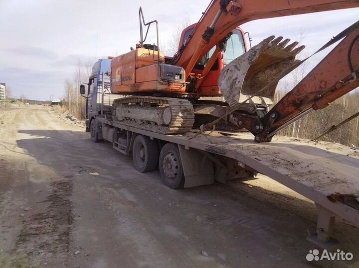 Услуги трала негабаритные перевозки тралом