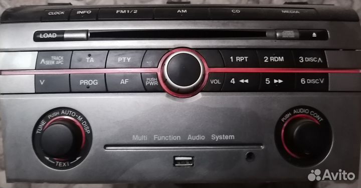 Магнитола на mazda 3 bk