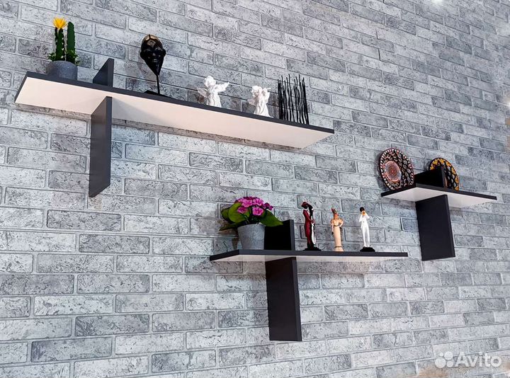 Полка навесная для книг