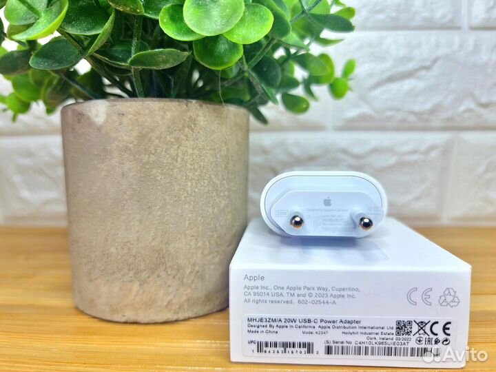 Блок питания apple 20W Оригинал