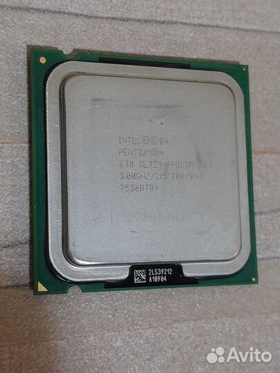 Процессор Intel Pentium 4 630 рабочий