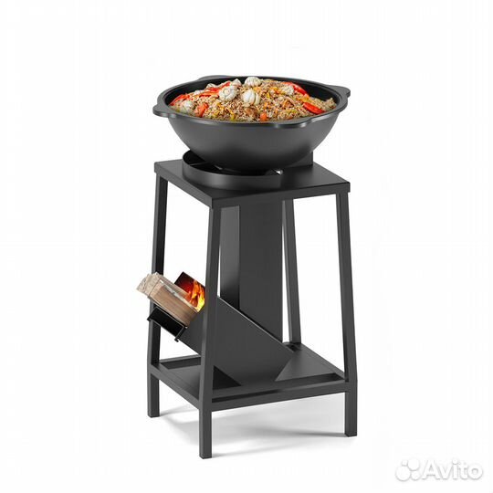 Печь для казана Везувий 