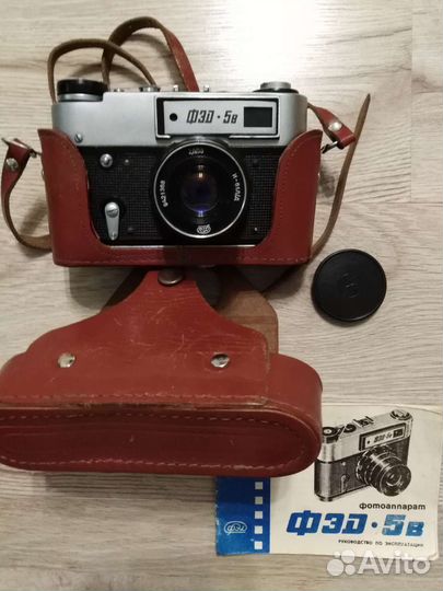 Фотоаппараты фэд-5в, Смена 8М, другая фототехника