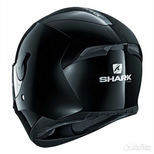 Shark Мотошлем D-skwal 2 blank BLK Черный XS