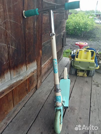 Самокат детский двухколесный бу