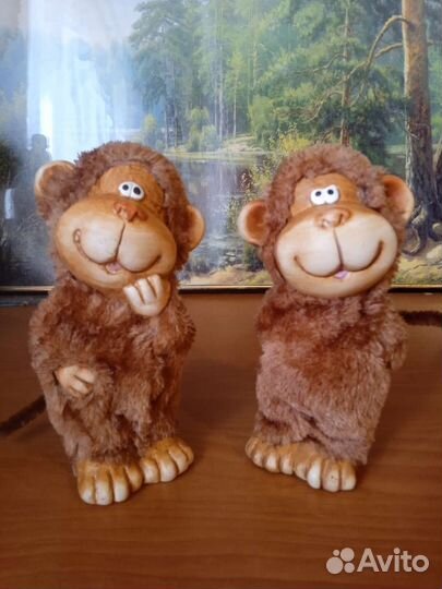 Статуэтки обезьянки