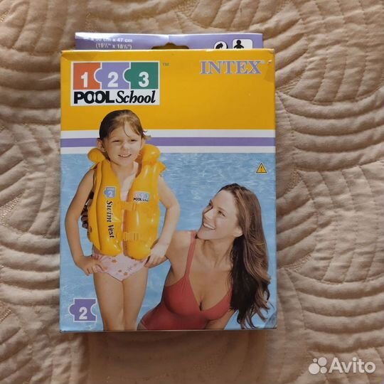 Жилет надувной детский Intex 3-6 лет