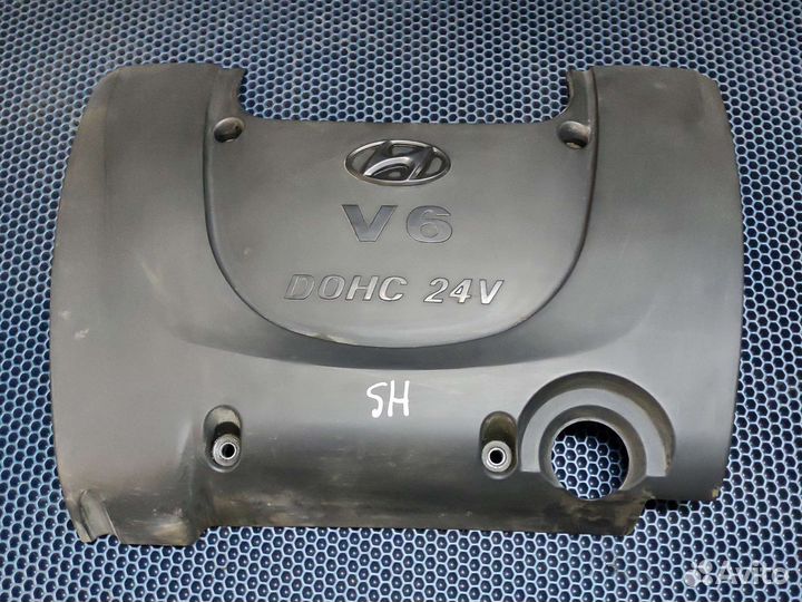 Декоративная крышка двигателя Hyundai sonata 4