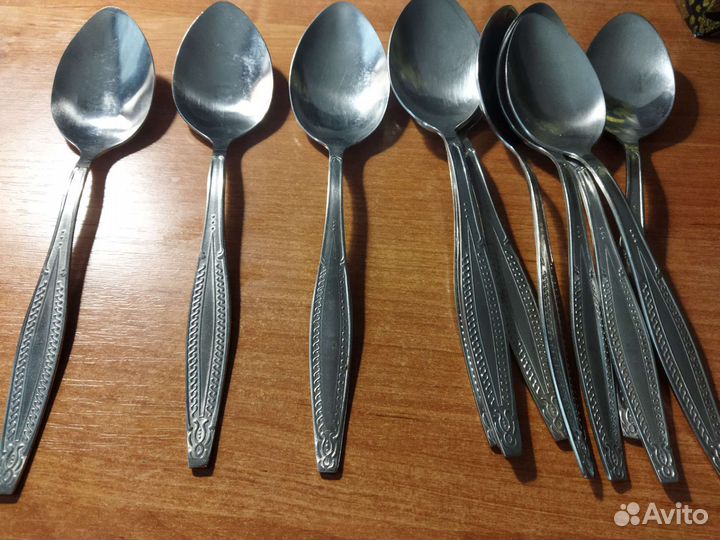 Ложки наборы, нерж. времён сср
