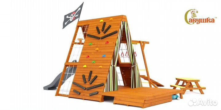 Игровая площадка для всей семьи Савушка База 5 со