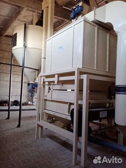 Колонна охлаждения гранул