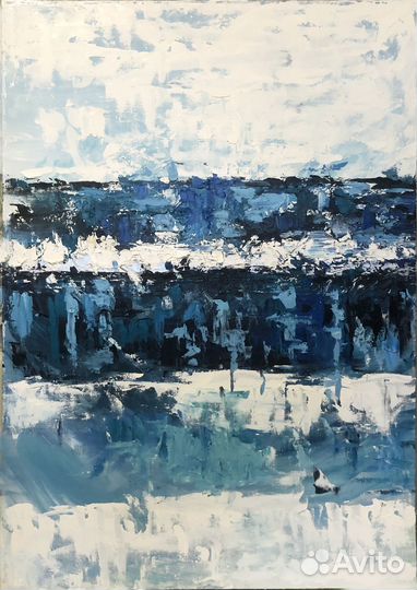 Картина маслом интерьерная