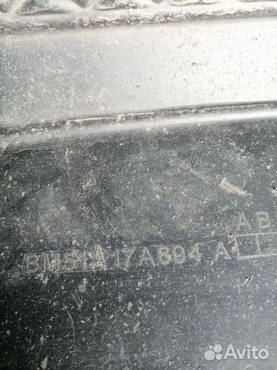 Накладка заднего бампера Ford Focus