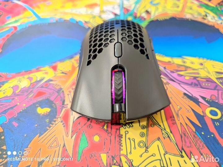 Беспроводная геймерская мышь с RGB подсветкой