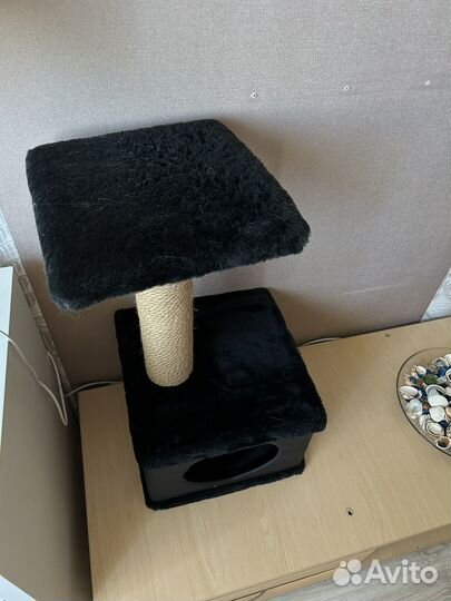 Когтеточка домик для кошки