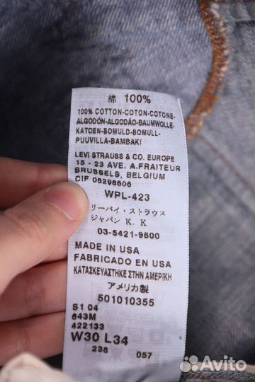 Levis LVC 1901 Denim Devotee джинсы Made in USA