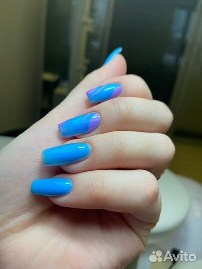 Маникюр гель лак