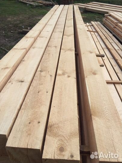Доска обрезная 50х150х6000 1 сорт