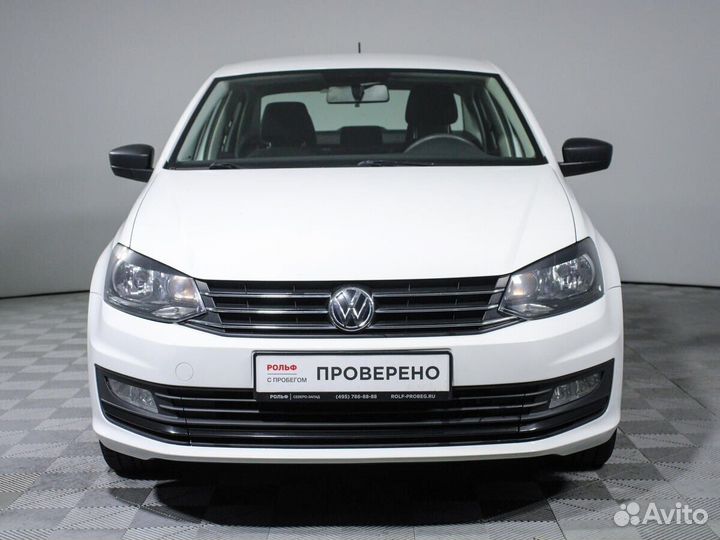 Volkswagen Polo 1.6 AT, 2019, 79 439 км