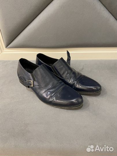 Итальянские кожаные ботинки 41 размер