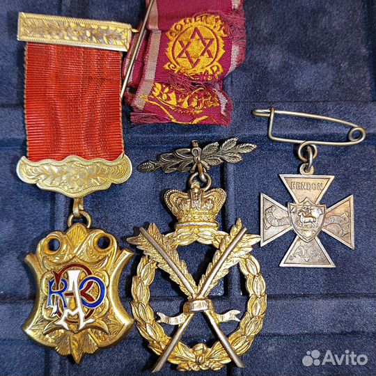 Масоны.Серебро.Орден.Эмаль.Коллекция.Англия